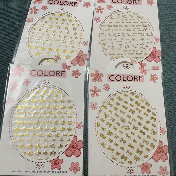 3D  sticker for nail art 7 sheets💅🏻 - Picture 4 of 4